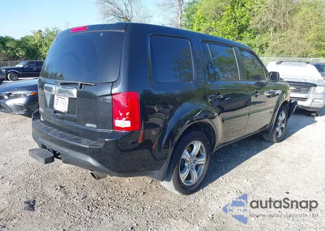 2015 Honda Pilot Ex-L из США, поврежденный, VIN 5FNYF4H64FB001776